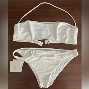 La Perla White Bikini Set NEW w Tags